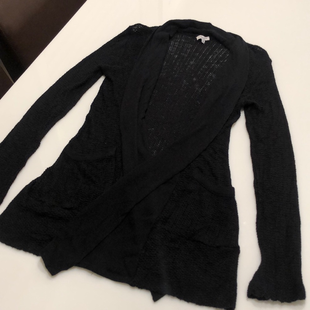 Splendid Light-Weight Black Cardigan